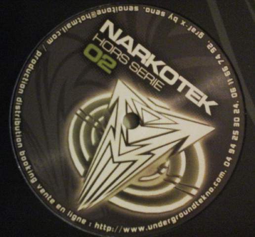 Narkotek HS 02 RP - vinyle freetekno